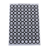 Standard Price Sticker Sheet £1.60 - £4.00